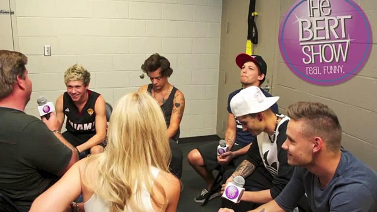 One Direction Talks To The Bert Show!