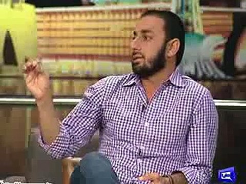 Dunya News- Mazaq Raat-part 3of4-2015-11-09-Saeed Ajmal Join Vasay Chaudh