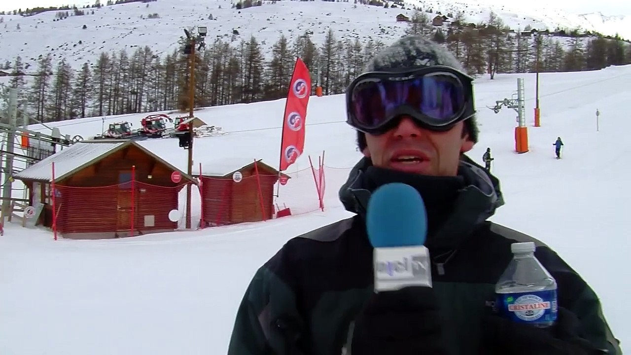 D!CI TV : Seulement 15 cm de neige à Molines-en-Queyras, la faute au vent