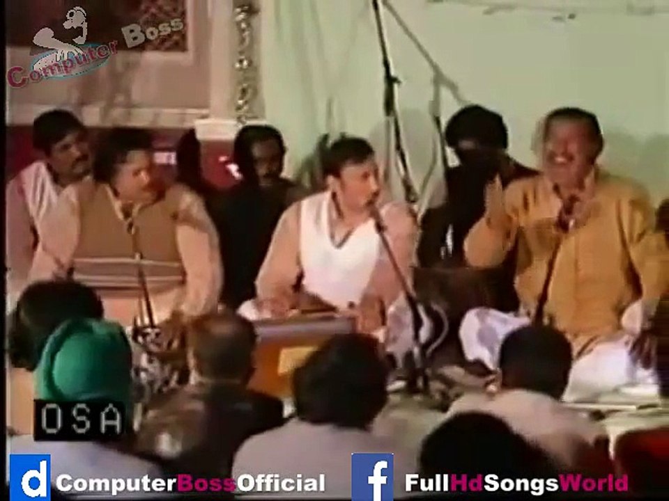 Biba Sada Dil Mor de Ustaad Nusrat Fateh Ali Khan - Je Tu Akhiyan De Samne Nahi Rehan-