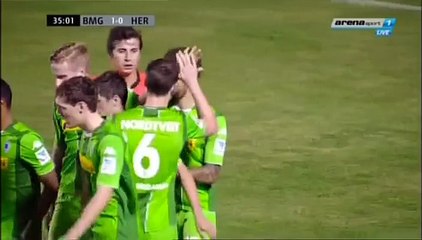 Fabian Johnson Goal - Mönchengladbach 1-0 Hertha BSC 12.01.21016 HD