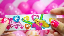Barbie Surprise Eggs Toys & Candy unboxing by The Kids Club