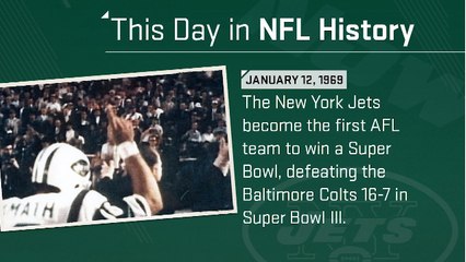 Jets win Super Bowl III I This Day in NFL History