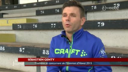 Vendéens de 2015 : Sébastien Genty termine l'Ironman d'Hawaï