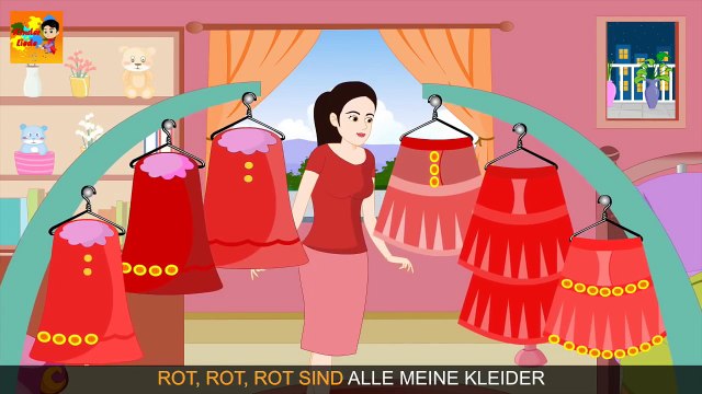 Grün, grün, grün sind alle meine Kleider + 30 min deutsche Kinderlieder | Kinderlieder zum