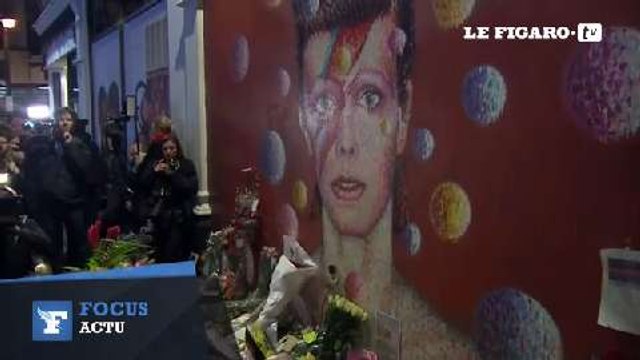 De New York à Berlin, les fans de David Bowie se recueillent