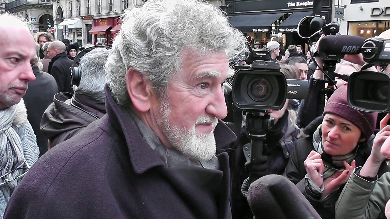 Les obsèques de Michel Galabru : Patrick Préjean rendre un dernier hommage à l'acteur dans l'église Saint-Roch de Paris