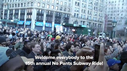 No Pants Subway 2016 - The event you MUST NOT MISS!