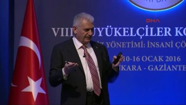 Ulaştırma Bakanı Binali Yıldırım 8. Büyükelçiler Konferansı'nda Konuştu-7