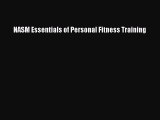 [PDF Download] NASM Essentials of Personal Fitness Training [Download] Online