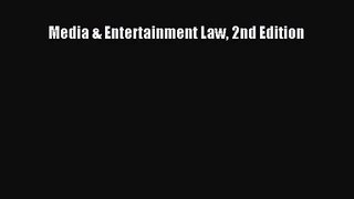 [PDF Download] Media & Entertainment Law 2nd Edition [Download] Full Ebook