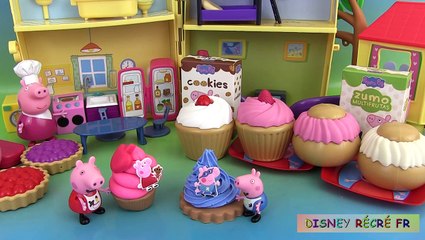 Peppa Pig Pretty Food Bag Play Doh Sac Goûter Gâteaux Cupcakes Chocolat Sweet Treats Pâte à modeler