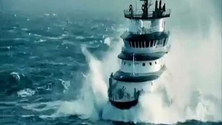 Angry sea - The Perfect storm in reality
