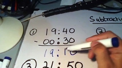 Time Subtraction