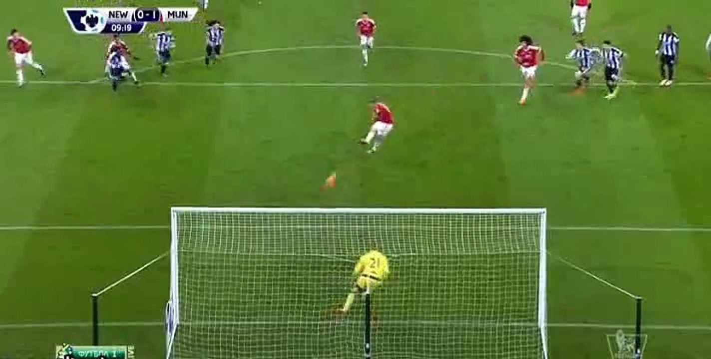(Penalty) Rooney W. Goal - Newcastle Utd 0 - 1 Manchester United - 12-01-2016