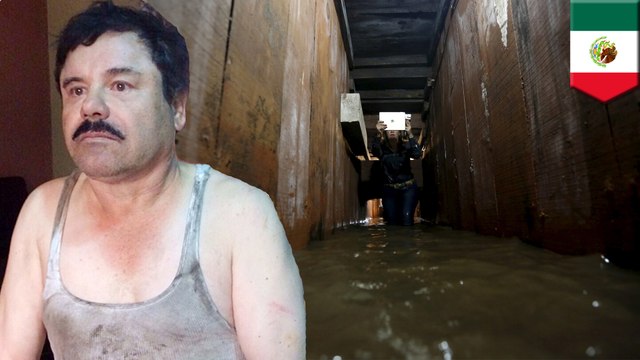 El Chapo almost escaped through sewers during dramatic hideout raid