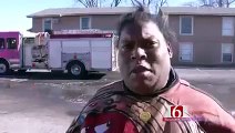 ORIGINAL CASA LINDA APARTMENT FIRE INTERVIEW ITS POPPIN, NOT TODAY MICHELLE DOBYNE