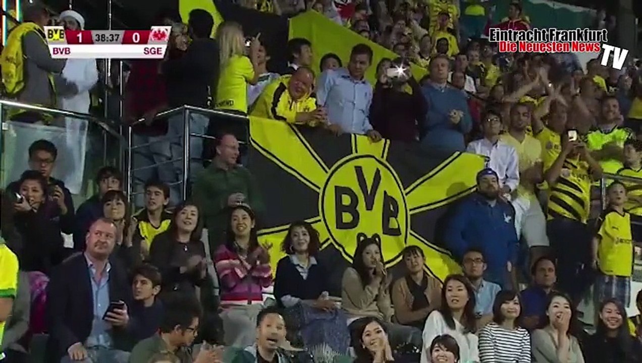 Borussia Dortmund vs Eintracht Frankfurt – Highlights – 12 Jan 2016