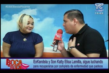 Ex-Kandela y Son, Katty Elisa Lamila, sigue luchando para recuperarse por completo de enfermedad que padece