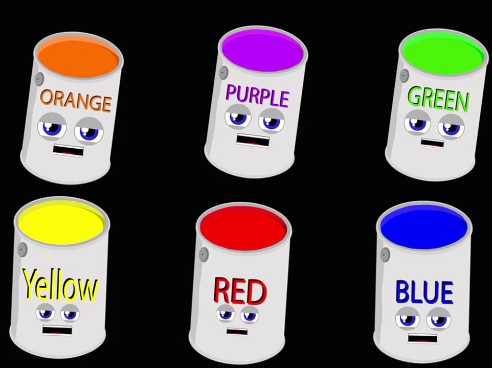Primary Colors Song for Kids/Secondary Colors Song for Kids