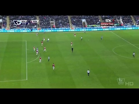 1-2 Georginio Wijnaldum Goal England Premier League - 12.01.2016, Newcastle Utd 1-2 Manchester United