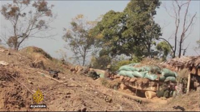 Aung San Suu Kyi meets Myanmar rebel leaders