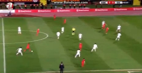 Aurelien Chedjou Goal 0:1 | Karsiyaka vs Galatasaray (Turkish Cup - Second stage)