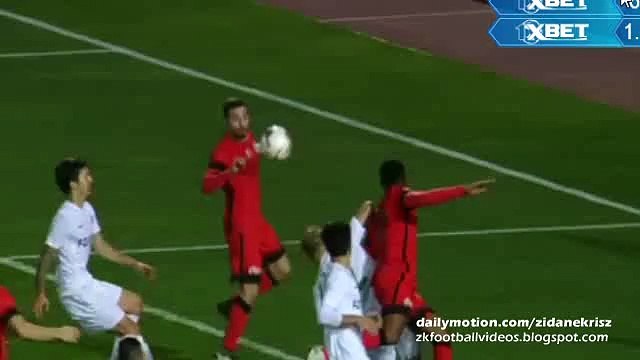 Goal Sinan Gumus - Karsiyaka 0-3 Galatasaray 12.01.2016 HD