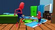 Spiderman Cartoons Johny Johny Yes Papa Nursery Rhymes for Children | Spiderman 3D Cartoon Rhymes