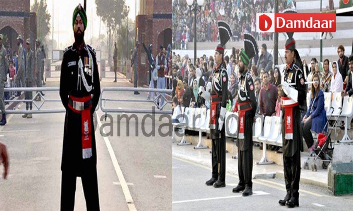 Pakistani Singh at Wahga Border