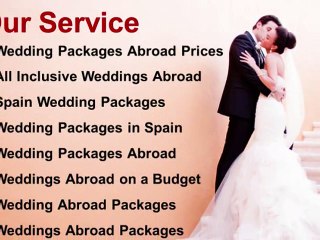 Some Special Aspects of Organizing Weddings Abroad