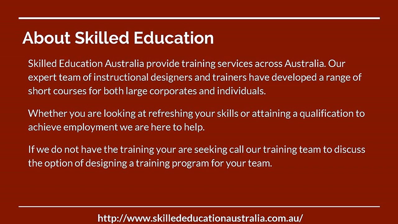 SEA Providing First Aid Courses in Melbourne, Epping, Forest hill and Noble Park.