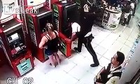 Security guard caught on CCTV 'stealing money from woman without she notice it