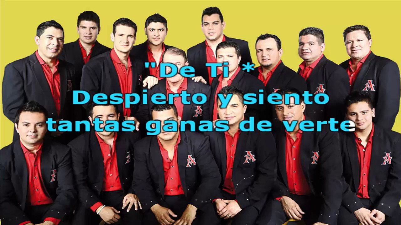 La Arrolladora Banda El Limon - De Ti - karaoke letra