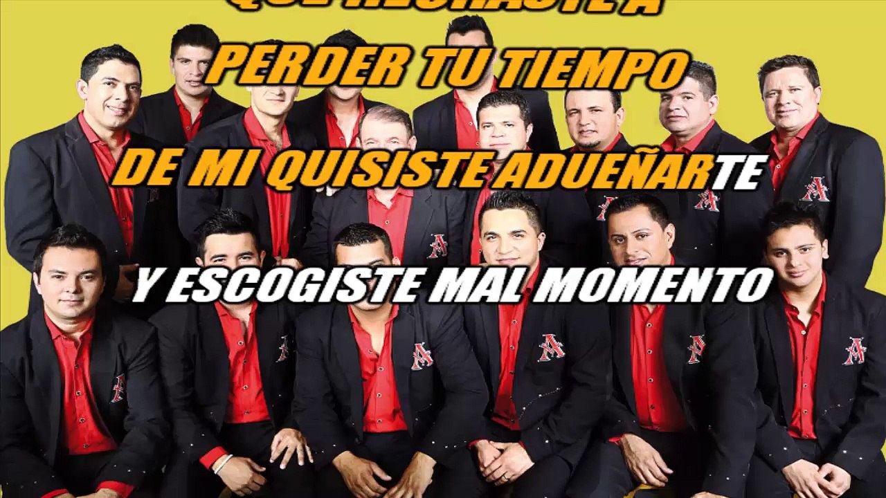 La Arrolladora Banda El Limon - Sabiendo quien era yo - karaoke letra