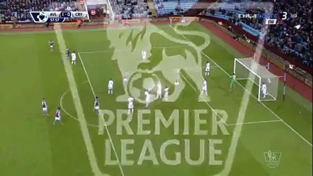 Joleon Lescott Goal - Aston Villa 1-0 Crystal Palace - 12-01-2016 HD