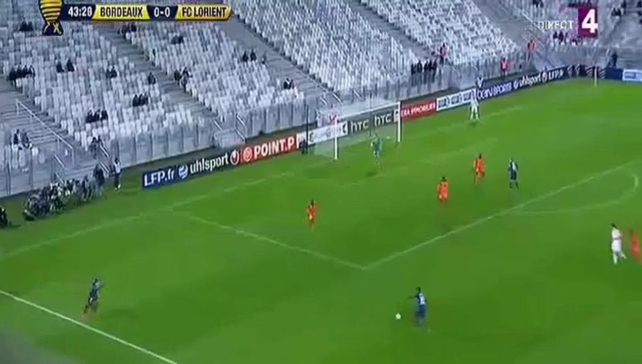 Goooal Jaroslav Plasil - Bordeaux 1 - 0 Lorient - 12.01.2016