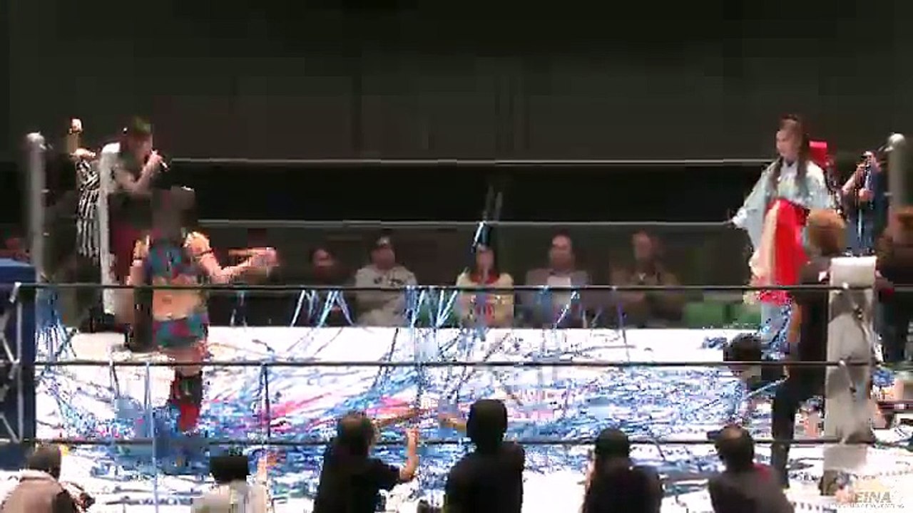{REINA} REINA World Womens Championship:  Tsukasa Fujimoto © Vs. Maki Narumiya (12/26/15)