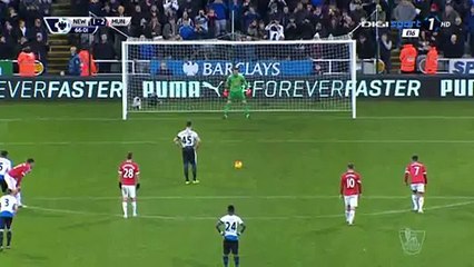 Aleksandar Mitrović Goal HD - Newcastle Utd 2-2 Manchester United - 12-01-2016