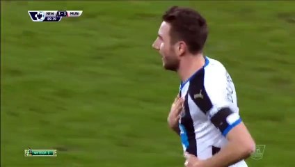 Paul Dummett Goal - Newcastle Utd 3-3 Manchester United - 12-01-2016