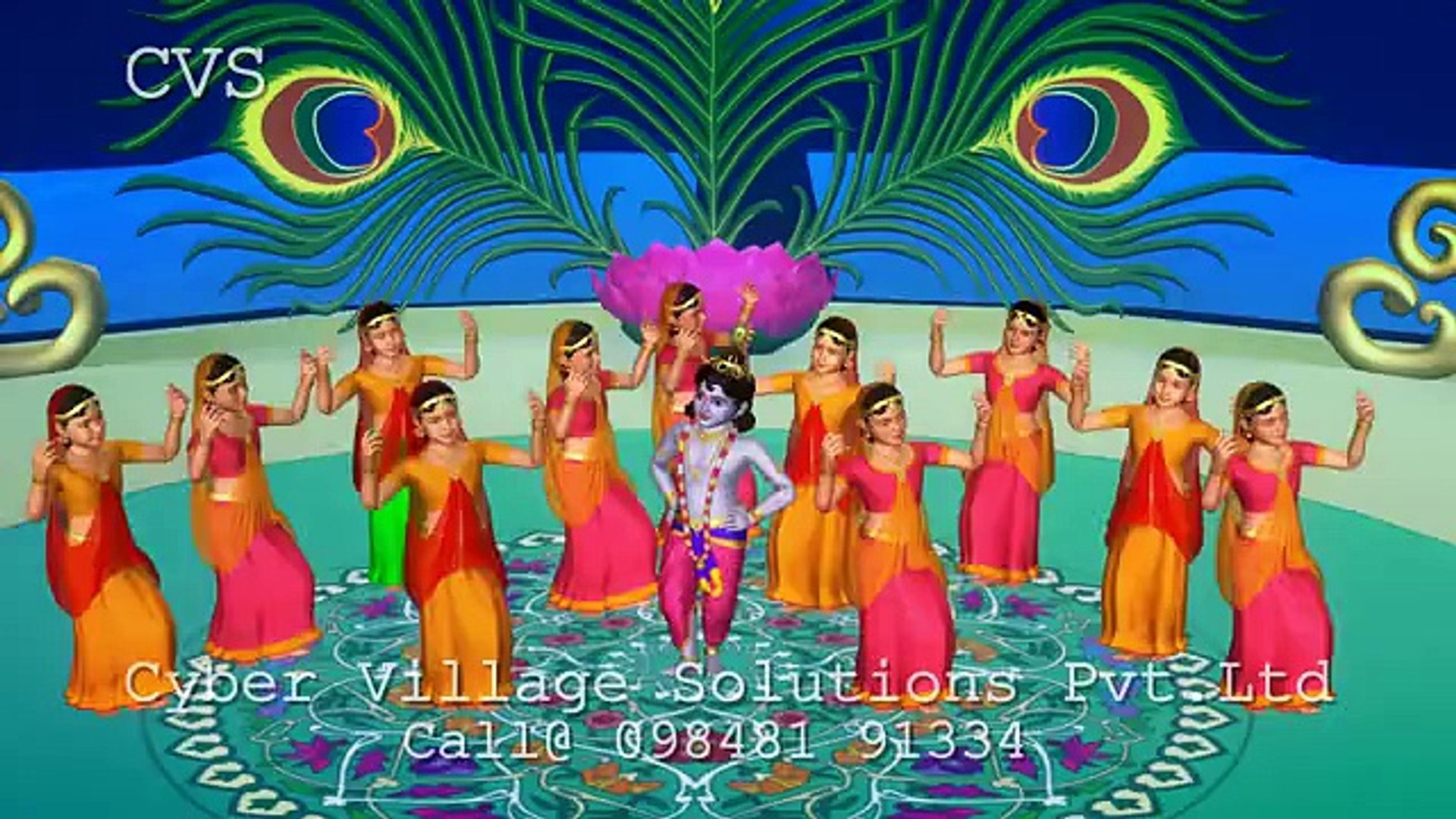 Hare Krishna 3D Animation Krishna Bhajan Song ( Lord Krishna Songs) - video  Dailymotion