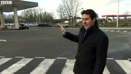 Paris suspect Salah Abdeslam seen on petrol station CCTV