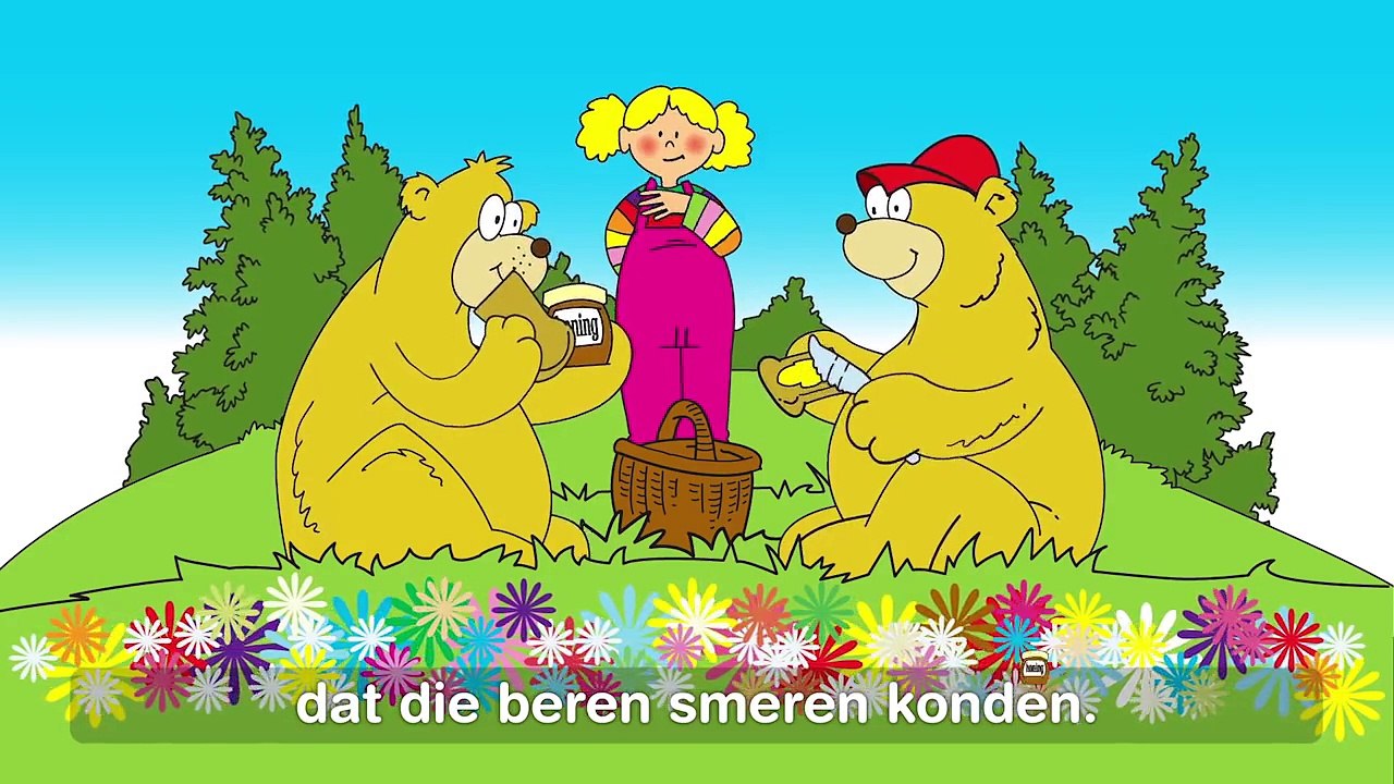 Ik zag twee beren broodjes smeren - Kinderliedjes van Vroeger