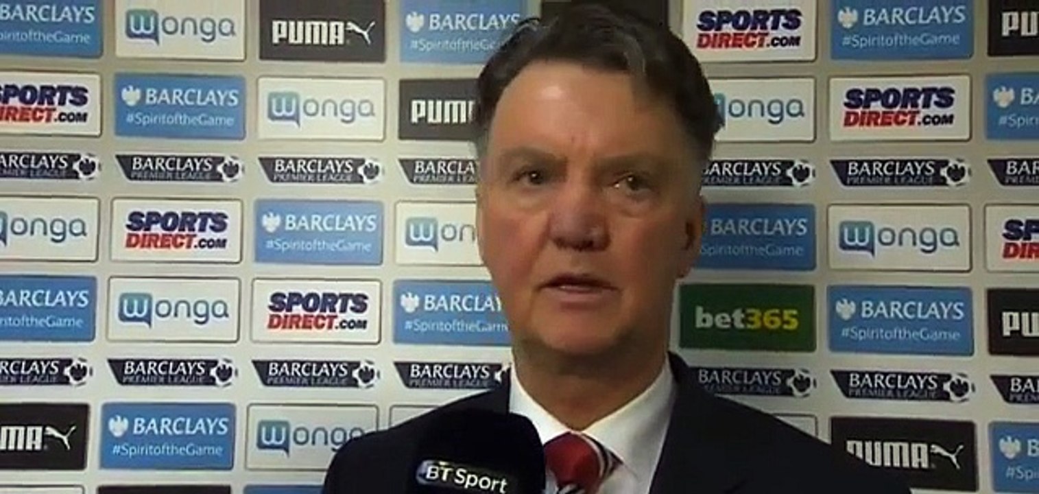 Louis Van Gaal Post Match Interview Newcastle Vs Manchester United 3-3 FULL - HD