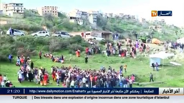 تيزي وزو قرية أمزاقان تحتفل بيناير في عرس إحتفالي بهيج