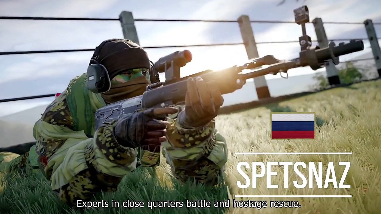 Tom Clancy's Rainbow Six Siege - Inside Rainbow #5 – The Spetsnaz Unit [EUROPE]