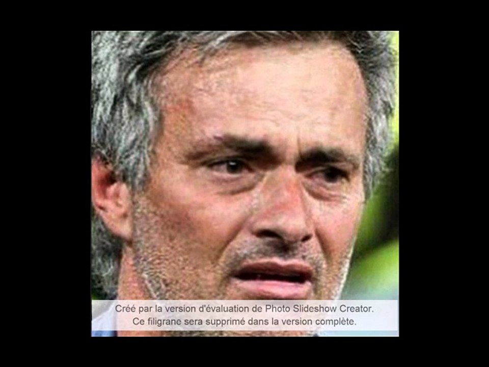 Mourinho crying and heartbreak بكاء وحسرة مورينيو