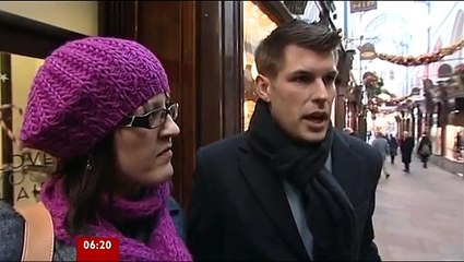 BBC BREAKFAST JENNY HILL Reports Christmas Squeeze during Week 49