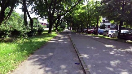 Stanje infrastrukture -Hrvatskog sokola (sjever-jug), Zagreb (2015-06-31)