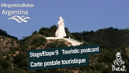 Stage / Etape 9 –  Touristic postcard  / Carte postale touristique